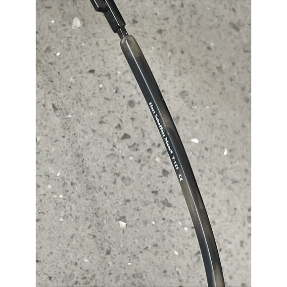 Hart Schaffner Marx Eyeglasses Frames ONLY T-125 Black Slate 54-16-135 rectangle - Picture 6 of 15